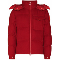 Moncler Vignemale corduroy padded jacket - Vermelho