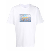 Moose Knuckles Camiseta com estampa fotográfica - Branco