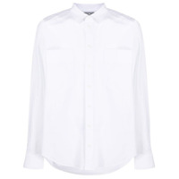 Moschino Camisa com estampa de logo - Branco