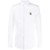 Moschino Camisa com patch Teddy Bear - Branco