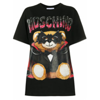 Moschino Camiseta com estampa Bat Teddy Bear - Preto
