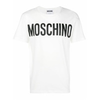 Moschino Camiseta com estampa de logo - Branco