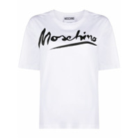 Moschino Camiseta com estampa de logo - Branco