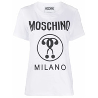 Moschino Camiseta com estampa de logo - Branco