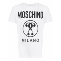 Moschino Camiseta com estampa de logo - Branco