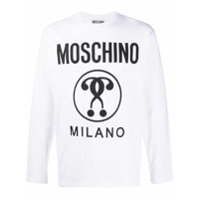 Moschino Camiseta com estampa de logo - Branco