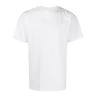 Moschino Camiseta com estampa de logo contrastante - Branco