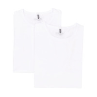 Moschino Camiseta com estampa de logo posterior - Branco