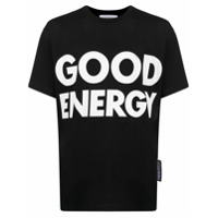 Moschino Camiseta com estampa Good Energy - Preto