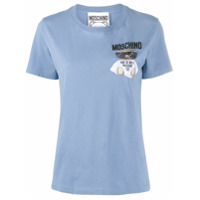 Moschino Camiseta com estampa Teddy Bear - Azul