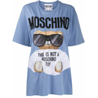 Moschino Camiseta com estampa Teddy Bear - Azul