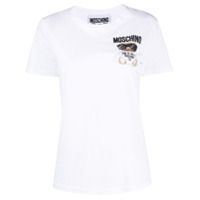 Moschino Camiseta com estampa Teddy Bear - Branco