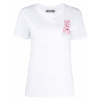 Moschino Camiseta com estampa Teddy - Branco