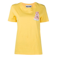 Moschino Camiseta com estampa Teddy Cake - Amarelo