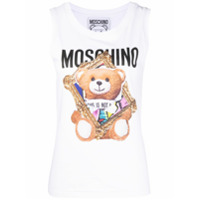 Moschino Camiseta Frame Teddy com estampa - Branco