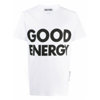 Moschino Camiseta Good Energy de algodão - Branco