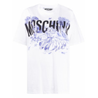 Moschino Camiseta mangas curtas com estampa animé - Preto