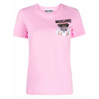 Moschino Camiseta Teddy Bear de algodão - Rosa