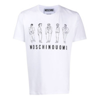 Moschino Camiseta Uomo com mangas curtas - Branco