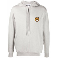 Moschino Moletom com aplicação Teddy Bear - Cinza