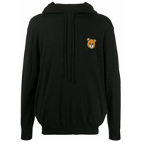 Moschino Moletom de capuz Teddy Bear - Preto