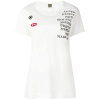 Mr & Mrs Italy Camiseta com detalhe de aplicação - Branco