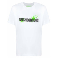 Neighborhood Camiseta de algodão Reign - Branco