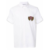 Neil Barrett Camisa com detalhe de patch de logo - Branco
