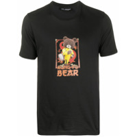 Neil Barrett Camiseta com estampa gráfica - Preto