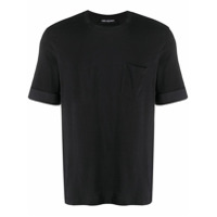 Neil Barrett Camiseta Travel de jersey - Preto