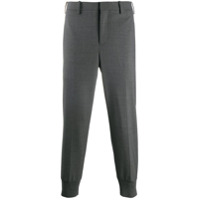 Neil Barrett tapered tailored trousers - Cinza