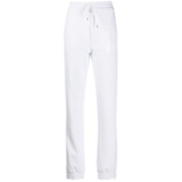 Nº21 Calça esportiva com logo espelhado - Branco