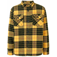 NOON GOONS Camisa xadrez de algodão - Amarelo