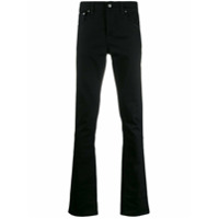 Nudie Jeans Calça jeans slim cintura alta - Preto