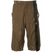 Oakley By Samuel Ross knee-high cargo shorts - Marrom