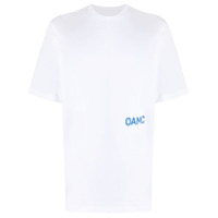 OAMC Camiseta mangas curtas com logo - Branco