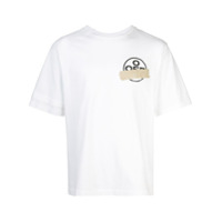 Off-White Camiseta com estampa de logo - Branco