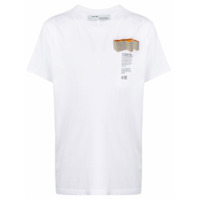 Off-White Camiseta Rationalism com estampa - Branco