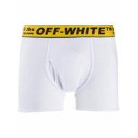 Off-White Cueca boxer com cós Industrial - Branco