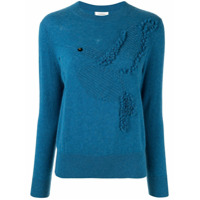 Onefifteen Suéter de tricô texturizado - Azul