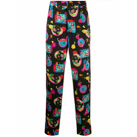 Opening Ceremony Calça de alfaiataria com estampa gráfica - Preto