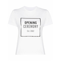 Opening Ceremony Camiseta com estampa de logo - Branco