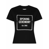 Opening Ceremony Camiseta com estampa de logo - Preto