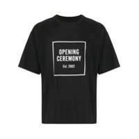 Opening Ceremony Camiseta mangas curtas com logo - Preto