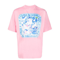 Opening Ceremony Camiseta oversized de algodão - Rosa