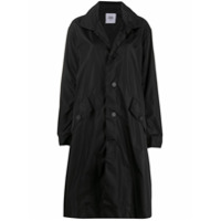 Opening Ceremony Trench coat com abotoamento e logo Box - Preto