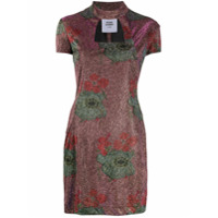 Opening Ceremony Vestido com brilho e recorte na gola - Rosa