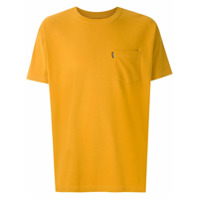 Osklen T-shirt Big color com bolso - Amarelo