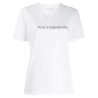 Paco Rabanne Camiseta com estampa de logo - Branco