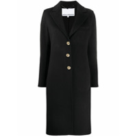 Paco Rabanne Casaco slim com abotoamento simples - Preto